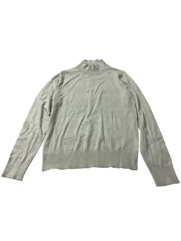 e360 DOCLASSE 라이트 그레이 하이넥 니트 스웨터 긴팔