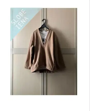 슬로브 이에나 니들컷 뉴앙스 넥 풀오버