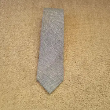 라이트 블루 솔리드 무지 넥타이