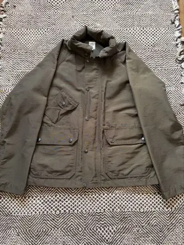 South2 West8 카키 마운틴 후드티 카멜 자켓 M