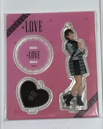 = LOVE 이코러브 오바 하나 아크릴 스탠드