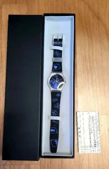 귀중 [ 데즈카 오사무 ] BLACK JACK 블랙잭 쿼츠 손목시계