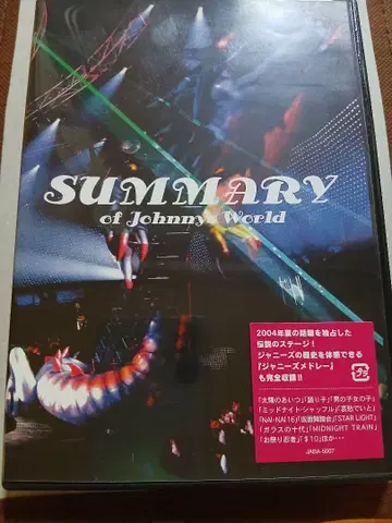 SUMMARY of Johnny's World DVD