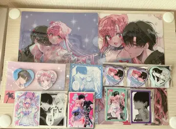 어쌔신 & 신데렐라 클리어 파일 아크릴 카드 캔뱃지 코스터 등