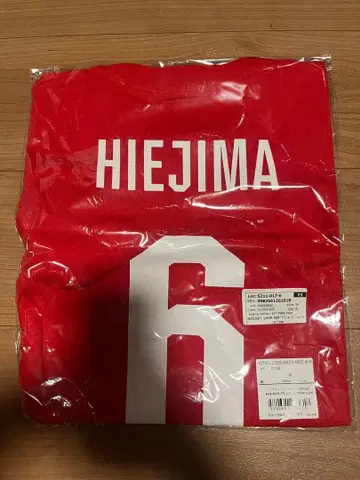 AKATSUKI JAPAN T셔츠 히에지마 신 M 사이즈