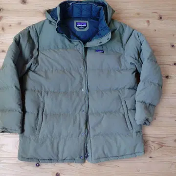 Patagonia 다운 자켓 후드 부착 올리브 그린