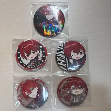 토나리노 사카타 캔뱃지 5개 세트