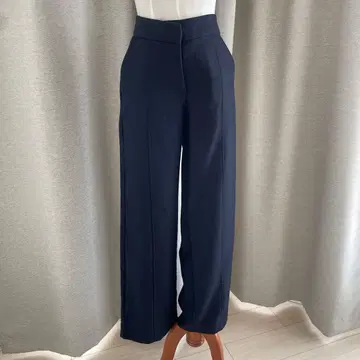 ZARA 팬츠 XS 네이비 여성용