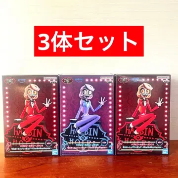 해즈빈 호텔에 오신 것을 환영합니다 모니터 탑 피규어 찰리 3체 세트