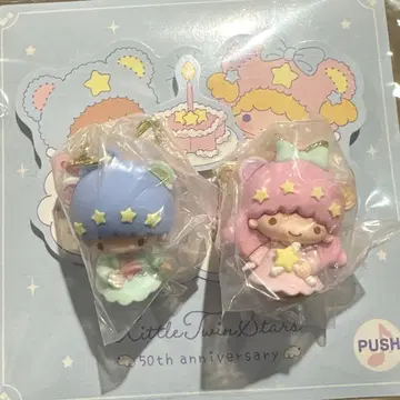 산리오 리틀트윈스타 시크릿 키링 별하늘의 엔젤