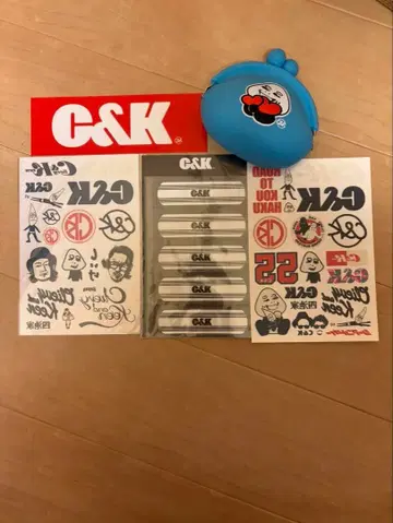 C&K 스티커 세트 케이스 포함