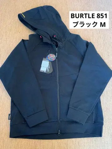 BURTLE 851 후디 블루종 블랙 M