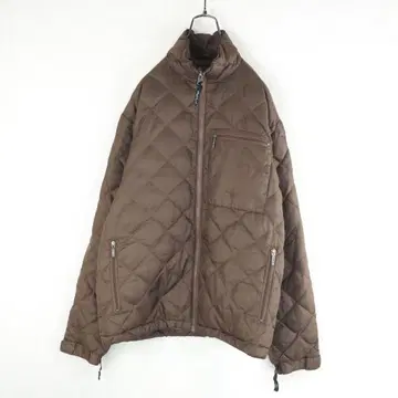 G9497*홀아스 퀼팅 다운 자켓 브라운 L