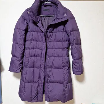 보라색 다운 자켓 S 사이즈