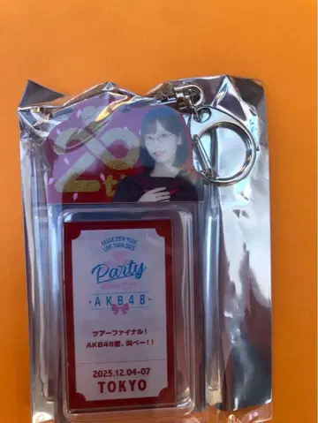 아라이 나기 AKB48 SPECIAL 복권 티켓 홀더풍 일본 무도관