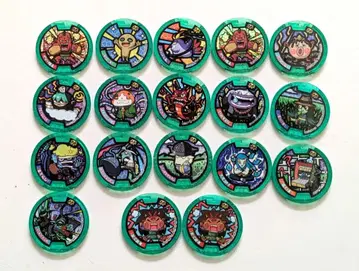 요괴 메달 미도리색 18개 세트