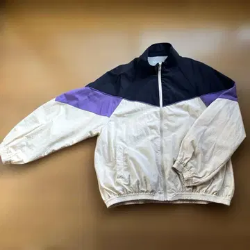 DISCOAT/나일론 자켓 윈드 브레이커 보라색
