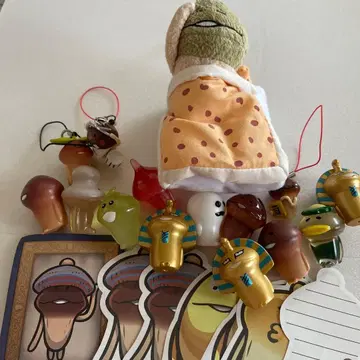 나메코 봉제 인형 스트랩 포함 세트