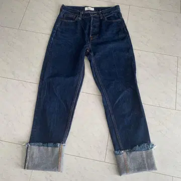 Mila Owen 미라 오웬 롤업 데님 팬츠 S