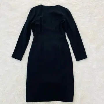 상복 예복 블랙 포멀 울 혼방 백 버튼 M