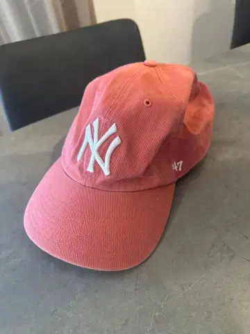 47 뉴욕 양키스 야구 모자 핑크