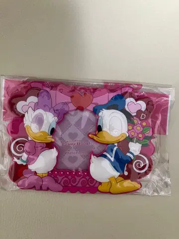 도쿄 디즈니 리조트 사진 프레임 마그넷 도날드&데이지