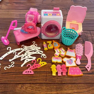 멜짱풍 소꿉놀이 세트 세탁, 화장실, 청소기
