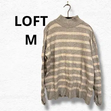 선착순 LOFT [ M ] 스트라이프 니트 스웨터 보더