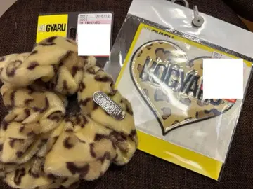 코갸루 레오파드 무늬 헤어 액세서리 씰 스티커