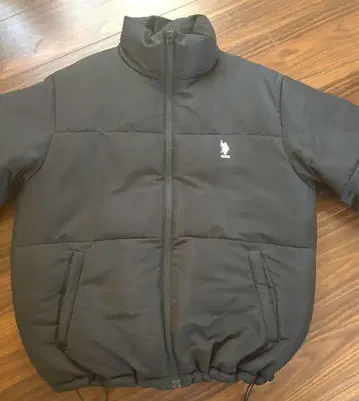 U.S. POLO ASSN. 블랙 다운 자켓