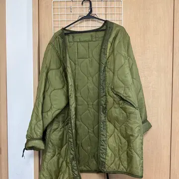 m65 라이너 밀리터리 구제 의류 그린 퀼팅 자켓