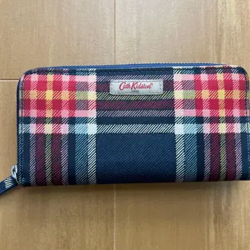 Cath Kidston 체크 무늬 장지갑