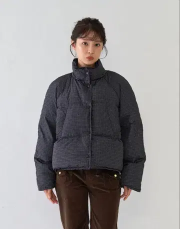 Bargiee CHECK PUFFY DOWN