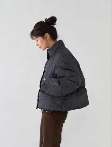 Bargiee CHECK PUFFY DOWN