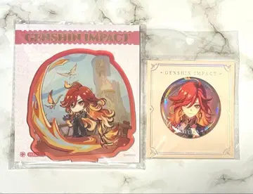 원신 마르비카 아크릴 스탠드 캔뱃지 세트