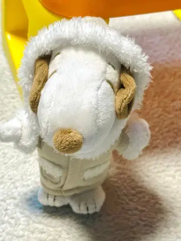 스누피 후드 부착 봉제 인형