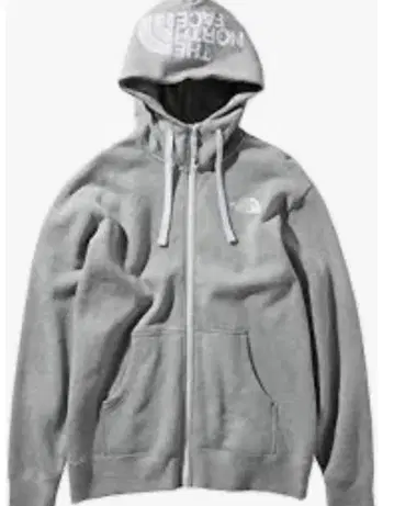 THE NORTH FACE 그레이 집업 후드티