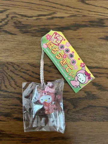 레어 지역 한정 헬로키티 나라 한정 사슴 핑크 클리어