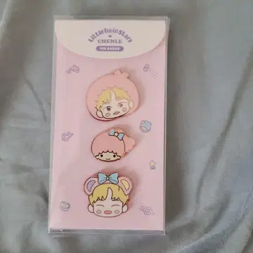 산리오 x NCT 콜라보 핀 배지 첸러