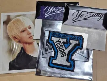 SUPER JUNIOR YESUNG 와펜 & 북마크 세트