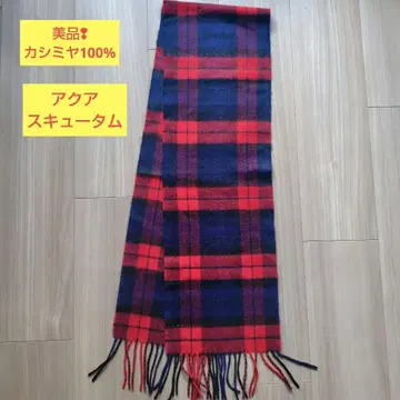 [ 새상품급 ] 아쿠아 스큐텀 캐시미어 100% 머플러