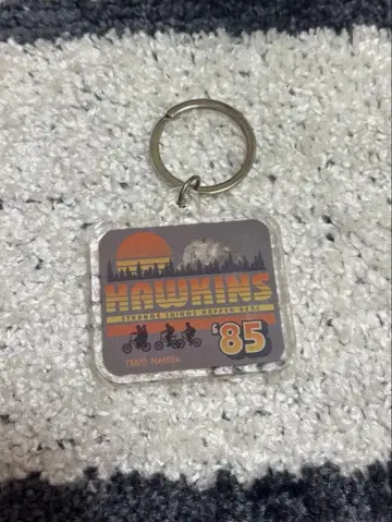 기묘한 이야기의 키링입니다.