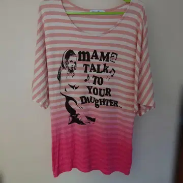 Hysteric Glamour 스트라이프 티셔츠