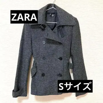 ZARA BASIC 자라 피코트 아우터 S 사이즈 비즈니스 평상복