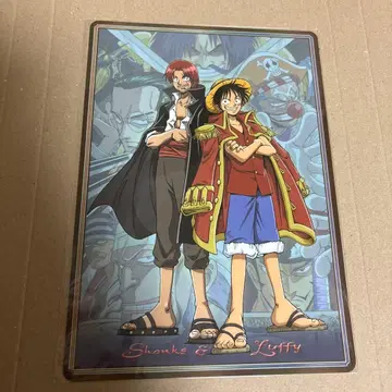 ONE PIECE 샹크스와 루피 책받침