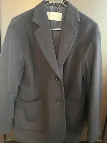 네이비 테일러드 자켓