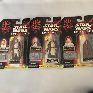 스타 워즈 에피소드 1 피규어 6개 세트