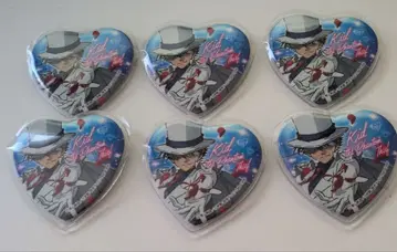 괴도 키드 하트형 캔뱃지 6개 세트