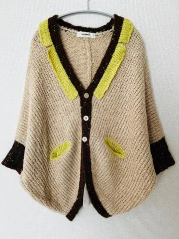 SUPER HAKKA 니트 가디건 모헤어 혼방