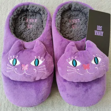 ANNA SUI 고양이 디자인 룸슈즈